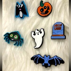 Halloween Jibbitz Bundle of 6, NEW
